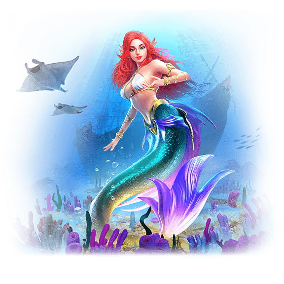 รีวิวเกมค่าย PG : Mermaid Riches สมบัตินางเงือก