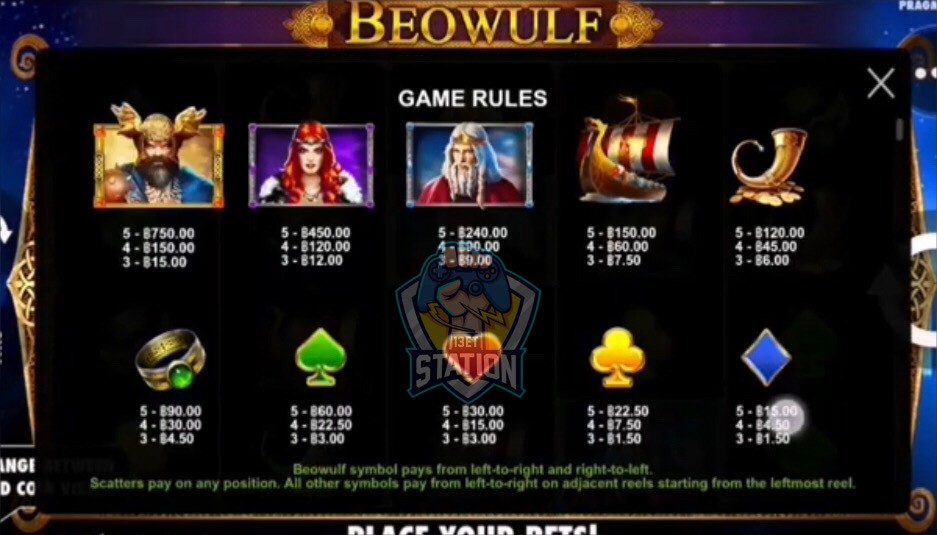 รีวิวเกมสล็อต PP : Beowulf เบวูล์ฟ