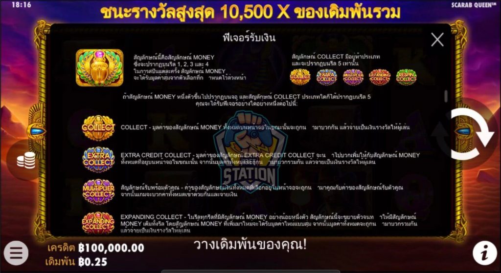 รีวิวเกมสล็อต Pragmatic Play : John Hunter and the Tomb of the Scarab Queen