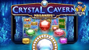 รีวิวเกมสล็อต PP : Crystal Caverns Megaways ถ้ำคริสตัล
